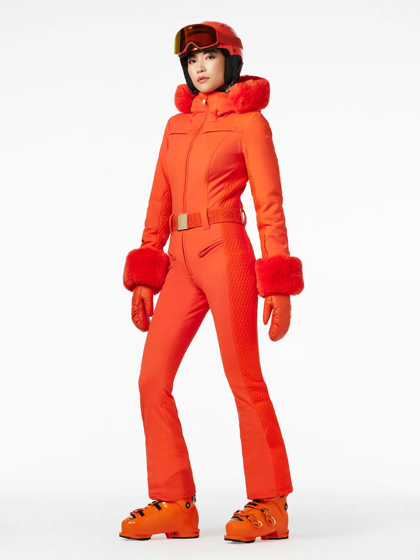 Goldbergh Ski Suits^ANGELE FAUX BORDER Ski Suit