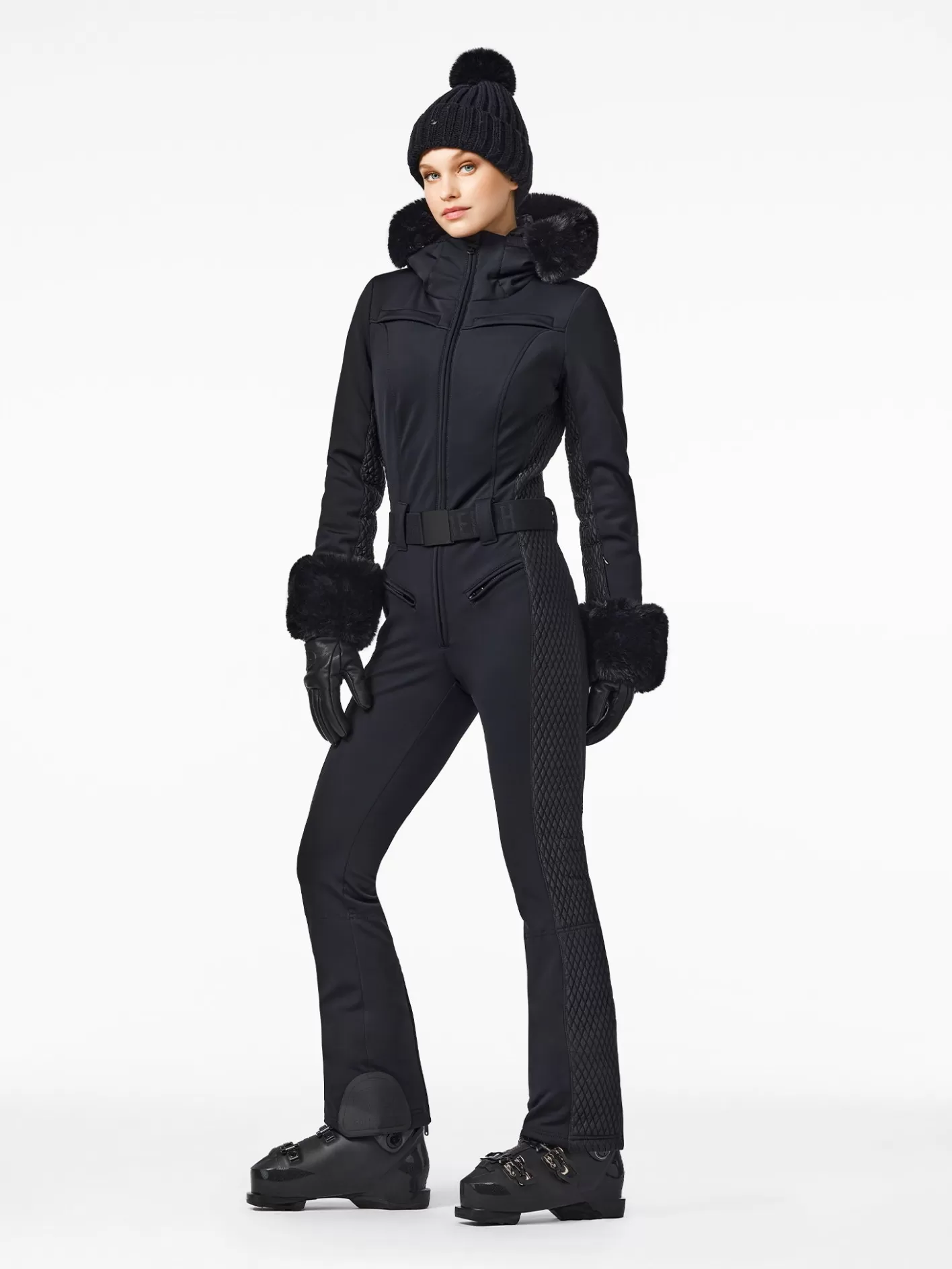 Goldbergh Ski Suits^ANGELE FAUX BORDER Ski Suit
