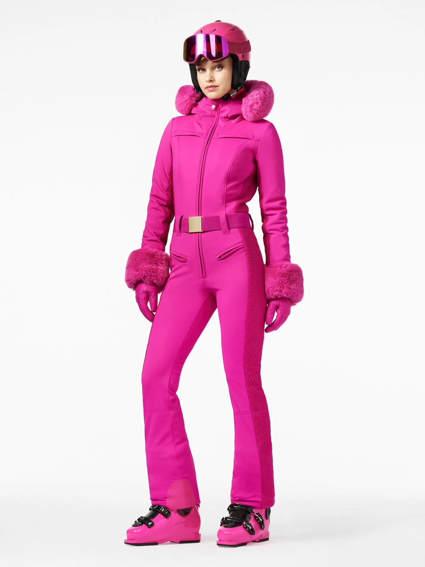 Goldbergh Ski Suits^ANGELE FAUX BORDER Ski Suit