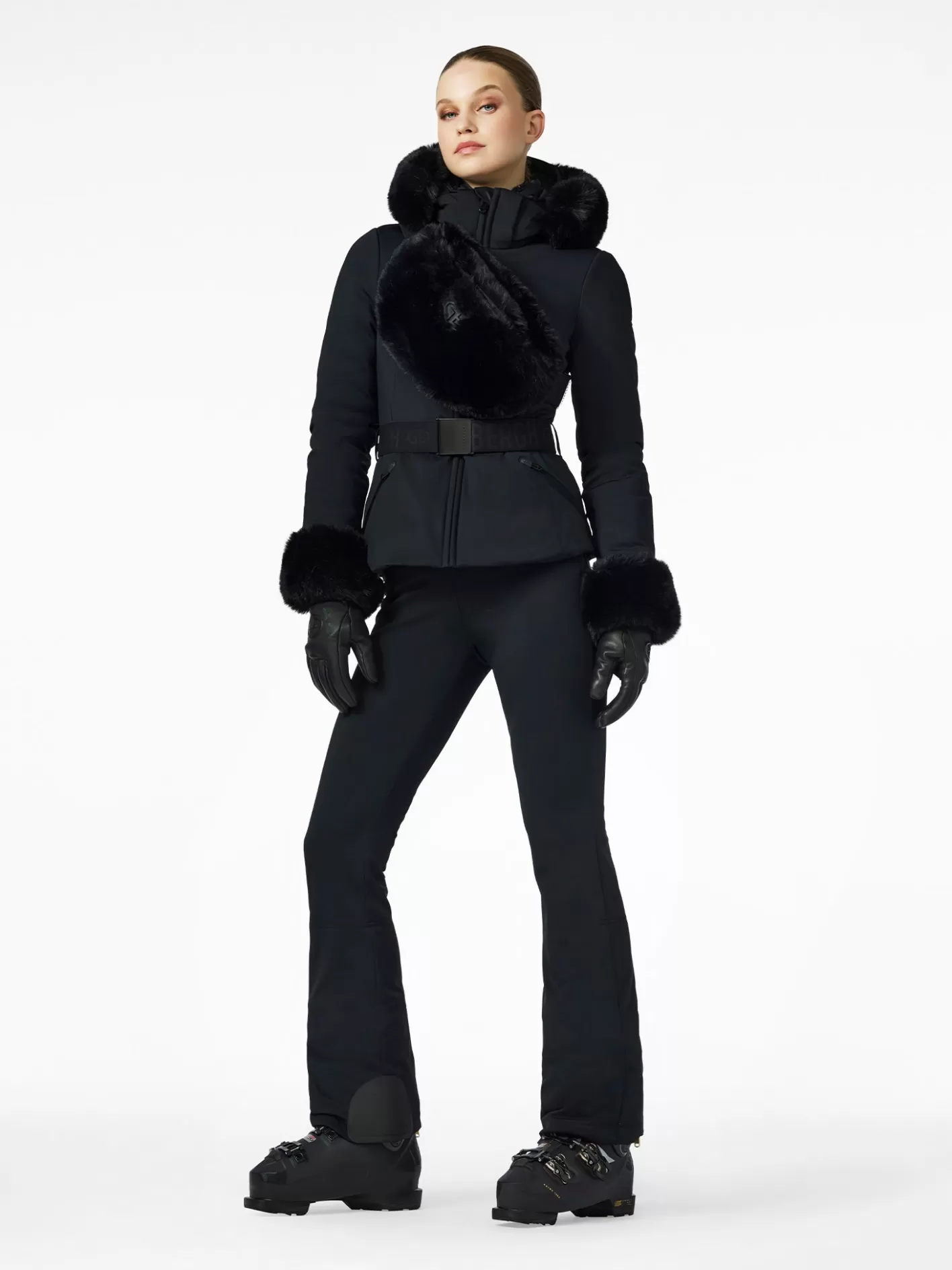 Goldbergh Ski Jackets^GISELLE FAUX BORDER Ski Jacket