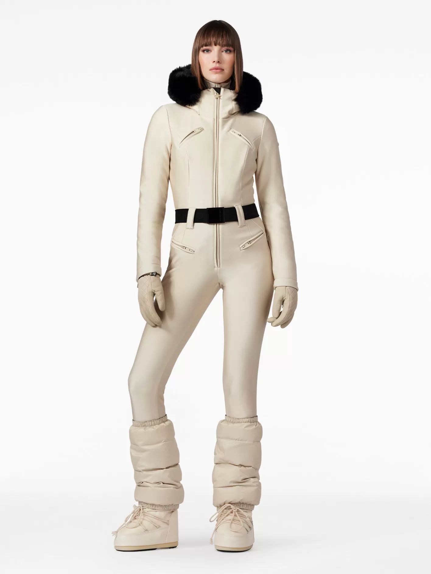 Goldbergh Ski Suits^GLISSER FAUX BORDER Ski Suit