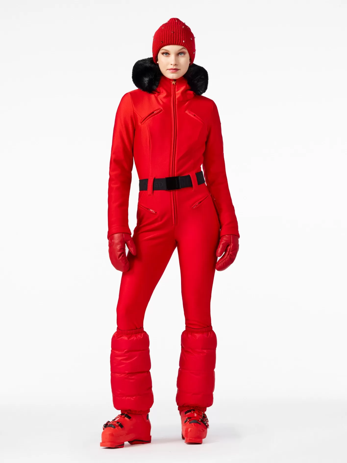 Goldbergh Ski Suits^GLISSER FAUX BORDER Ski Suit