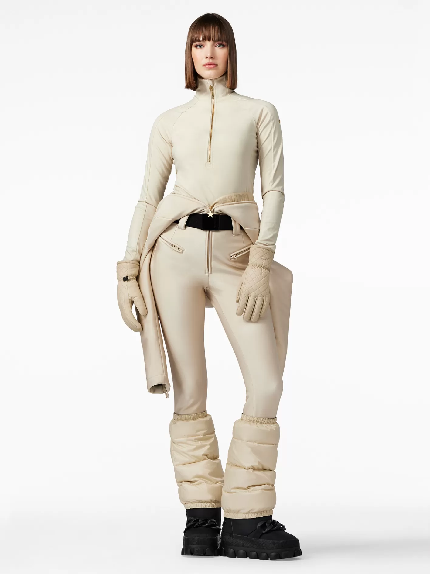 Goldbergh Ski Suits^GLISSER FAUX BORDER Ski Suit