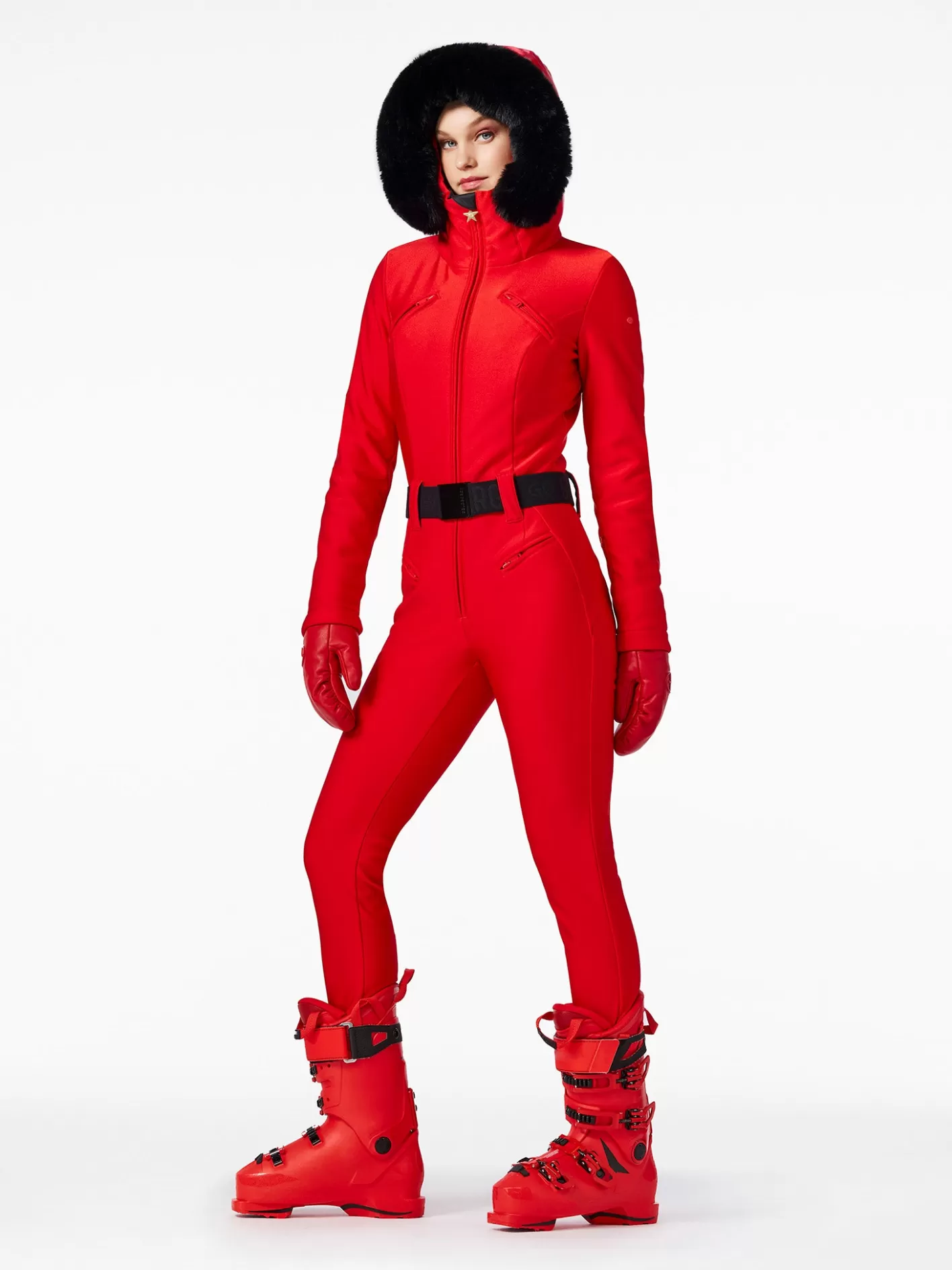 Goldbergh Ski Suits^GLISSER FAUX BORDER Ski Suit