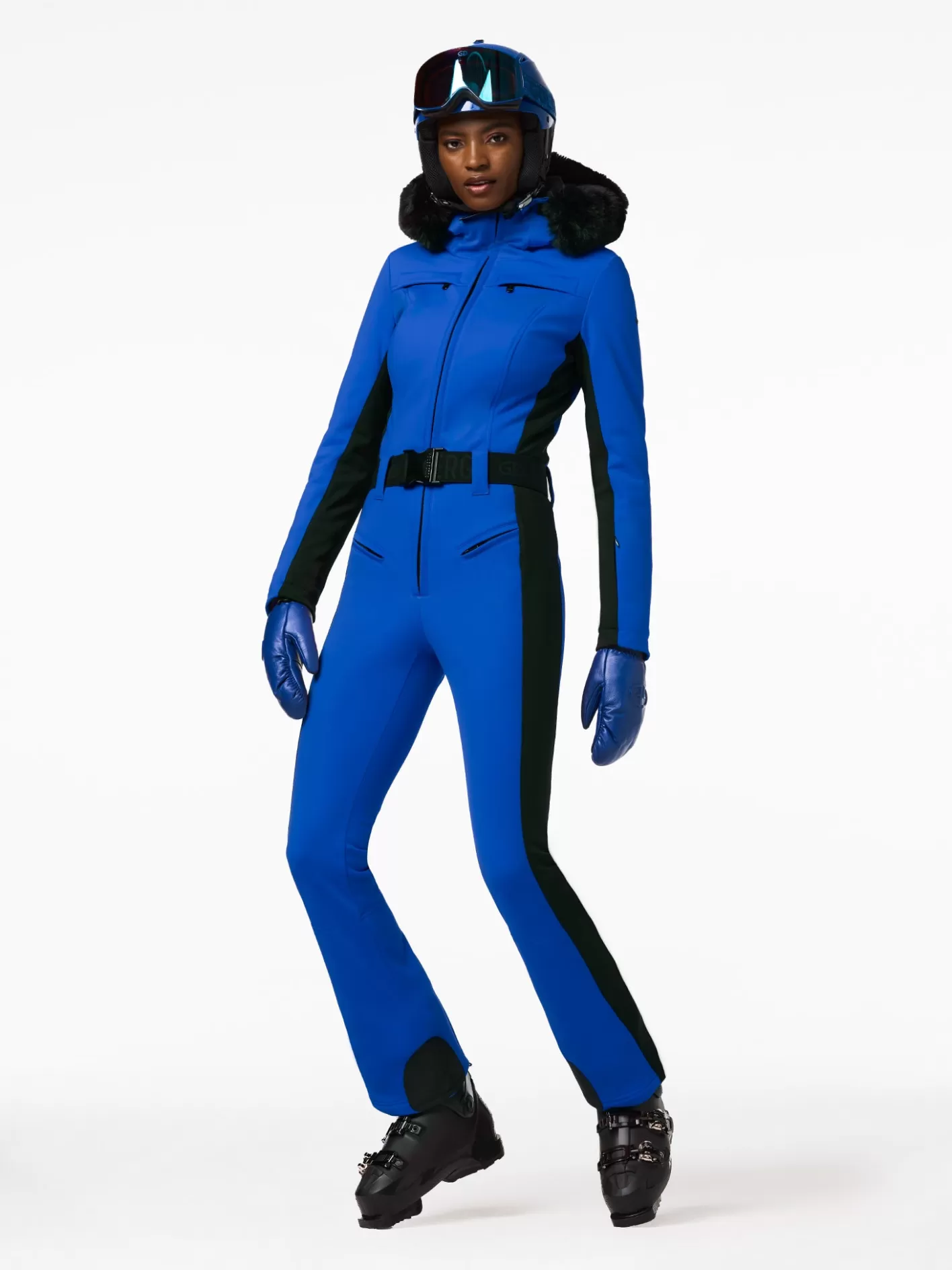Goldbergh Ski Suits^PARRY FAUX BORDER Ski Suit
