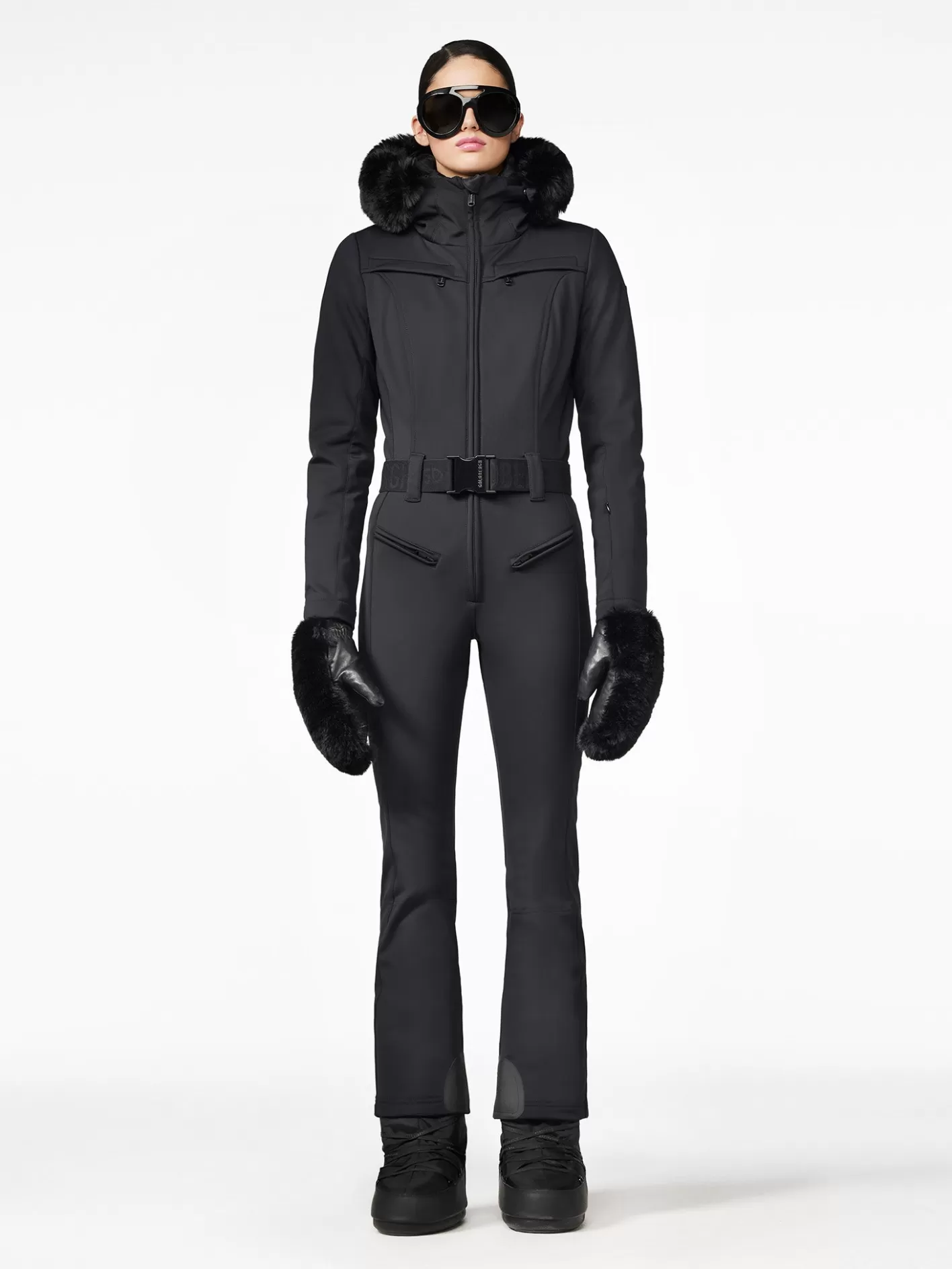 Goldbergh Ski Suits^PARRY FAUX BORDER Ski Suit