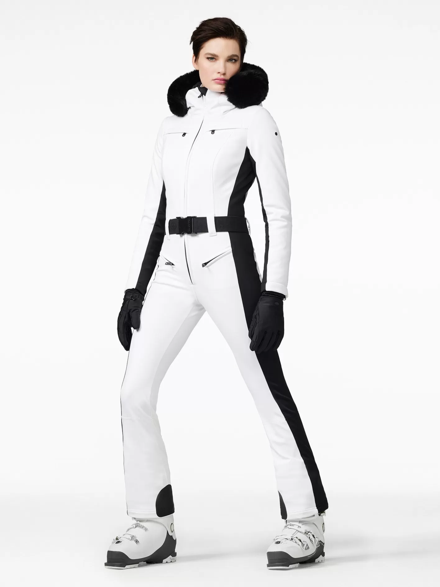 Goldbergh Ski Suits^PARRY FAUX BORDER Ski Suit