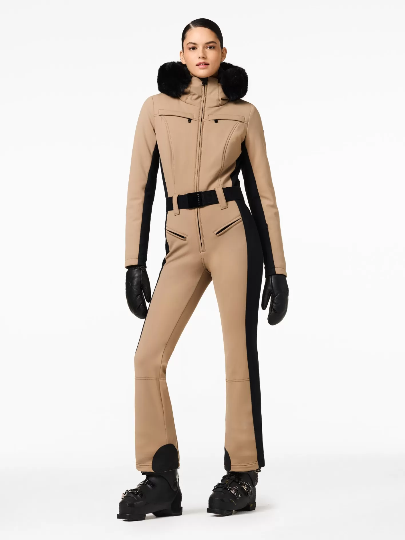 Goldbergh Ski Suits^PARRY FAUX BORDER Ski Suit
